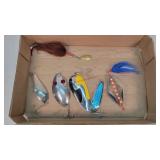 4 Large & 2 Spinner Lures