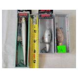 3- Rapala Fishing Lures