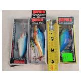 3- Rapala Fishing Lures
