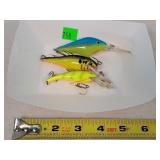 3- Loose Fishing Lures