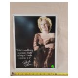 12x16 Marilyn Monroe Tin Sign