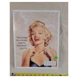 12x16 Marilyn Monroe Tin Sign