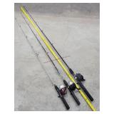 Zebco, Daiwa, Gage Fishing Rods / Reels