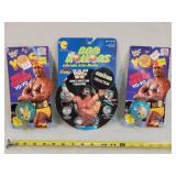 Hulk Hogan Yoyo's & Rad Rollers WF Set