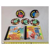 Bozo '45 Record Books / Monkees & Other Records