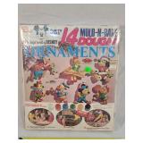 Set of 14 Vintage Disney Mold Dough Ornaments