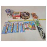 Troll Pencils, Pac-Man Record, Full Holiday Tins