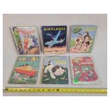 6- 1950's Children's Little Golden Books (1-1942)