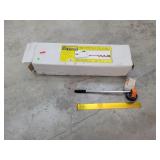 Ice Auger, Measure Wheel, & Fish Measure Stick