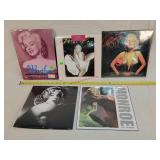 Marilyn Monroe Book & 4 Calendars