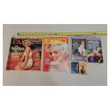 Marilyn Monroe VHS Tapes, Magnets, & Magazine