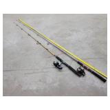 Zebco & Berkley Rods 68-78' & Random Reels