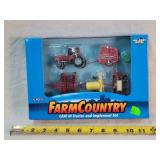 1/64 Case IH Tractor & Implement Set