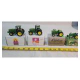 4 - 1/64 John Deere Tractors