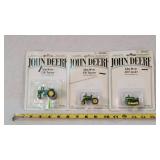 3 - 1/64  John Deere Tractors & Crawler
