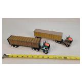 2- Winross 1/64 Advertising Poultry Semi's