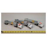 3- 1/64 Winross Fertilizer Tanker Semi's