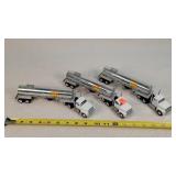 3- 1/64 Winross Fertilizer Tanker Semi's