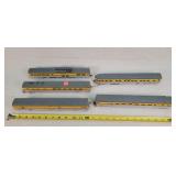 5- HO Rio Grande Passenger Cars