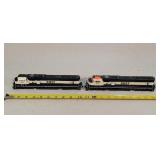 2- HO Athearn BNSF Train Locomotives