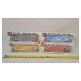 Set of 4 New HO 50' Box Cars
