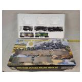 Partial HO John Deere Train Set