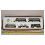 Played HO John Deere Train Set