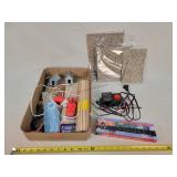 Train Transformer, Artificial Rock, Glue Gun