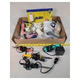 4- Soldering Irons, 16ft Tape, Shrink Tubes