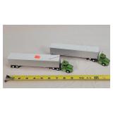 2- 1/87 Grain Hauler Semi's