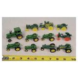 11- Played 1/64 John Deere Farm Toys