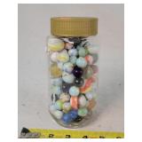 Jar of Vintage Marbles