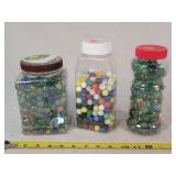 3- Jars of Marbles