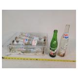 9 Pop Bottles / 1965 Mountain Dew & IH Pepsi
