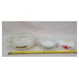 Pyrex Casserole, Butter Lid, & More