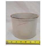 Stoneware Butter Crock 5"x7"