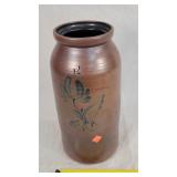 Rowe Pottery Salt Glazed 13" Canister No Lid