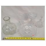 5- Clear Cut Glassware