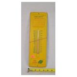 14" Iowa Division Railroad Adv. Thermometer