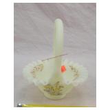 Fenton Custard Bowl 6" - Uranium Glow