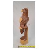 21"t Carved Wooden Eagle