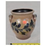 Rowe Pottery Salt Glazed Vase 6x8t