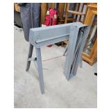 2- Metal Saw Horses