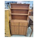 Small Pine Storage Cabinet 24x48t