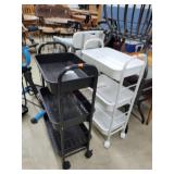 2-Rolling Orginizer carts