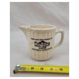 Vintage Feed Adv. Pitcher - Chipped