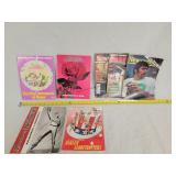 4- Old Sports Programs & 3 magazines