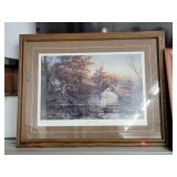 Autumn Shoreline Print by Terry Redlin 26x33