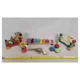 Cap Gun, Vintage Wooden Toys