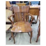 Antique Oak Arm Chair